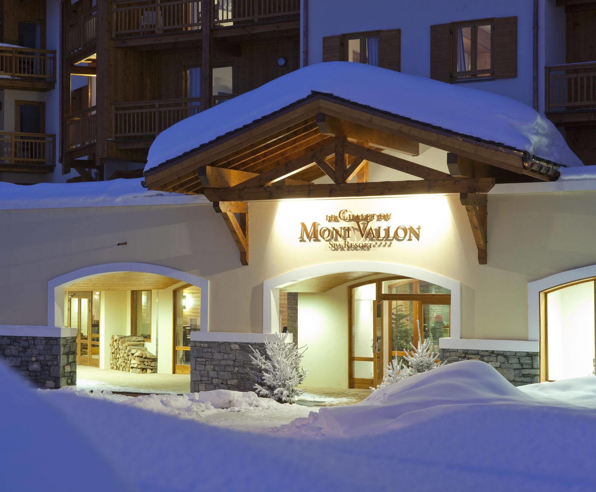 Le Chalet Du Mont Vallon Spa Resort Les Menuires Exterior foto