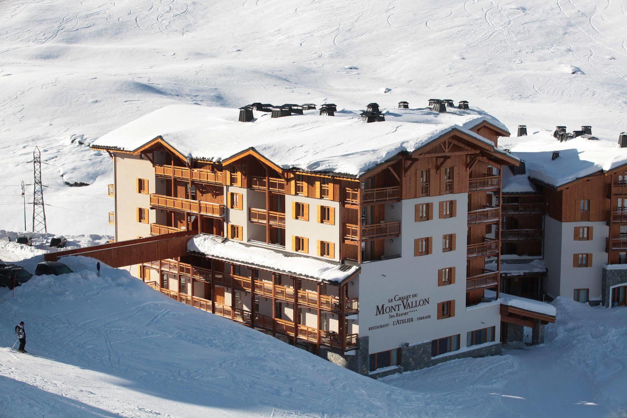 Le Chalet Du Mont Vallon Spa Resort Les Menuires Exterior foto